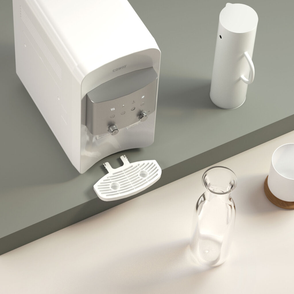 AN ESSENTIAL TO OWN Carrying on the legacy of the best-selling water purifier, Neo Plus promises a new design, yet maintains the essential operating elements of Neo. HOT AND COLD, IT IS NOW AFFORDABLE